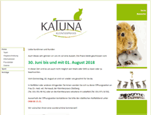 Tablet Screenshot of katuna.ch